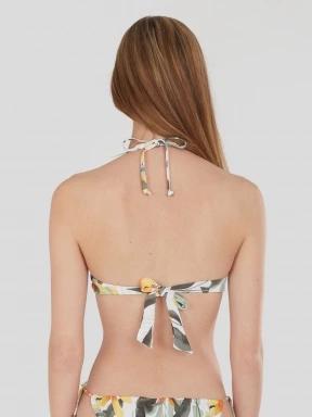 sutien bikini pt. femei Fundango Lola Bralette Top alb 3