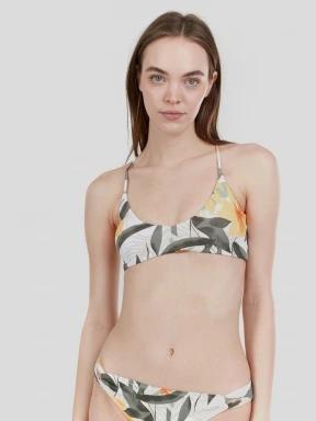 sutien bikini pt. femei Fundango Moana Bralette Top alb 1