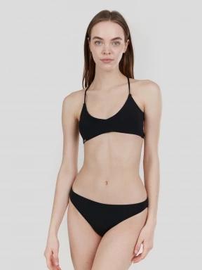sutien bikini pt. femei Fundango Moana Bralette Top negru 1