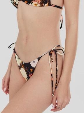 chiloti bikini pt. femei Fundango Innisfil II Tie-side Bottom negru 1