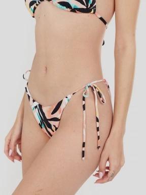 chiloti bikini pt. femei Fundango Innisfil II Tie-side Bottom negru 1