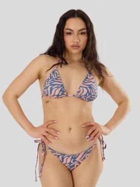 sutien bikini pt. femei Fundango Innisfil III Triangle Top albastru inchis 1