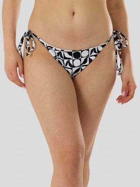 chiloti bikini pt. femei Fundango Innisfil III Tie-side Bottom negru 1