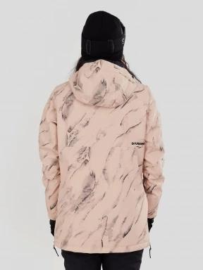 jacheta hanorac pt. femei Fundango Birch ECO Logo Anorak roz 3