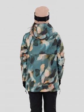 jacheta hanorac pt. femei Fundango Birch ECO Logo Anorak verde 3