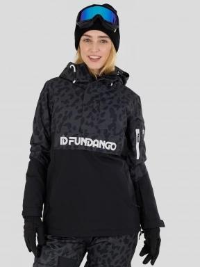 jacheta hanorac pt. femei Fundango Birch ECO Logo Anorak gri 1