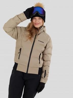 geaca de schi matlasata pt. femei Fundango Zina Padded Jacket nisip 1