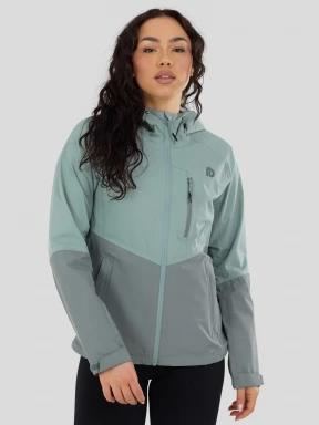 haine de ploaie pt. femei Fundango Piora II Waterproof Jacket verde 1