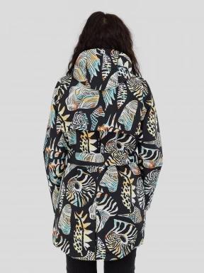 haine de ploaie pt. femei Fundango Regina III Waterproof Trench Jacket negru 3