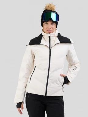 geaca de schi matlasata pt. femei Fundango Moira Padded Jacket nisip 1