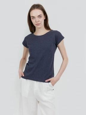 tricou cu maneci scurte pt. femei Fundango Amira T-shirt albastru inchis 1
