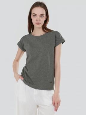 tricou cu maneci scurte pt. femei Fundango Amira T-shirt oliv 1