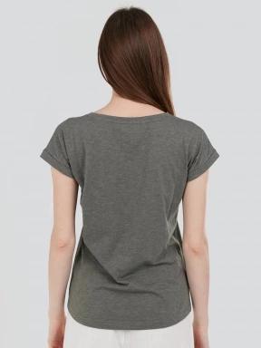 tricou cu maneci scurte pt. femei Fundango Amira T-shirt oliv 3