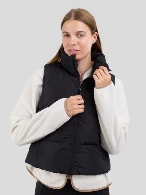 vesta pt. femei Fundango Keira Padded Vest negru 1