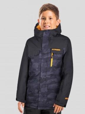 geaca de schi Fundango GIBSON Jacket negru 1
