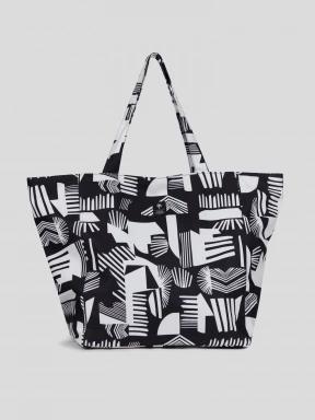 geanta de plaja pt. femei Fundango Almaraz Beach Bag negru 1