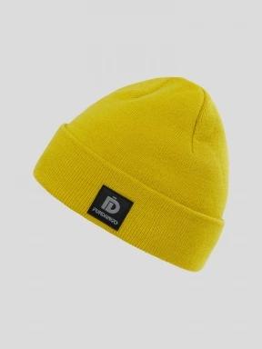caciula tricotata Fundango Nahu Beanie galben 1