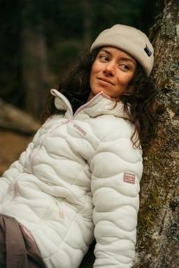 caciula tricotata Fundango Blitz Beanie alb 1