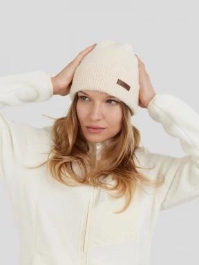 caciula tricotata pt. femei Fundango Truce Beanie alb 3