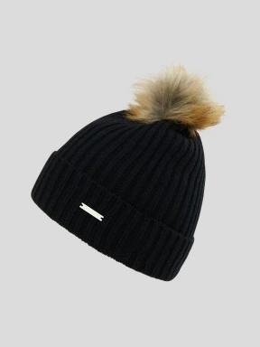caciula tricotata pt. femei Fundango Merna II Beanie  negru 1