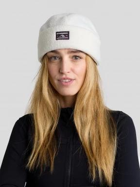 caciula tricotata Fundango Zeo Fleece Beanie alb 3