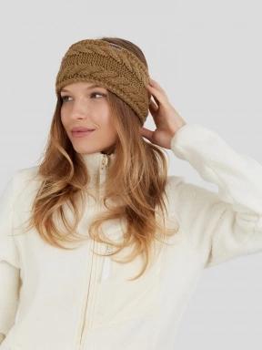 bentita pt. femei Fundango Cream Headband maro 3