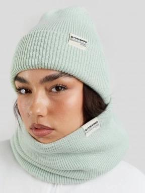 esarfa tubulara pt. barbati Fundango Tara Neckwarmer verde 3