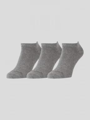 sosete sub glezna Fundango Nowshow 3 Pack Socks gri 1