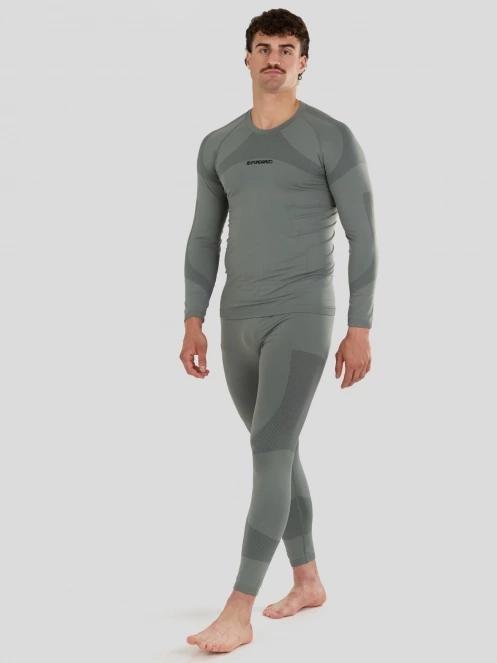 set de lenjerie de corp pt. barbati Fundango Seamless Baselayer Set verde 2