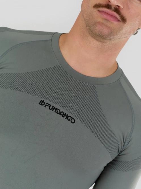 set de lenjerie de corp pt. barbati Fundango Seamless Baselayer Set verde 5