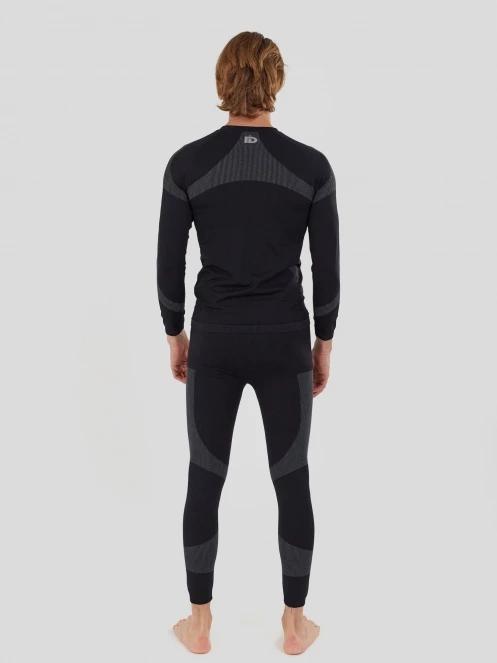 set de lenjerie de corp pt. barbati Fundango Seamless Baselayer Set negru 3