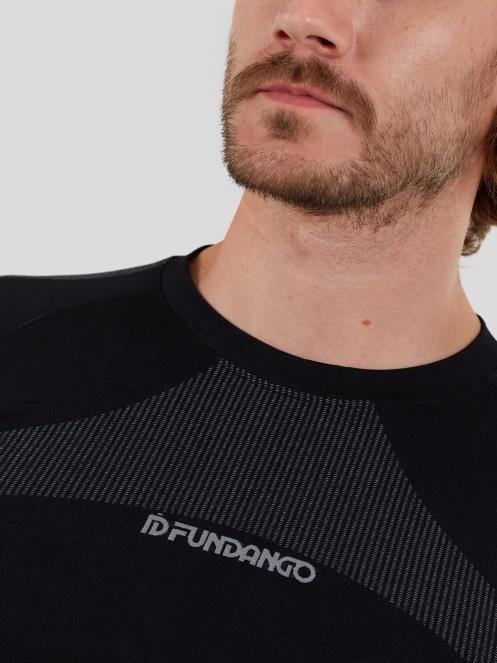 set de lenjerie de corp pt. barbati Fundango Seamless Baselayer Set negru 4