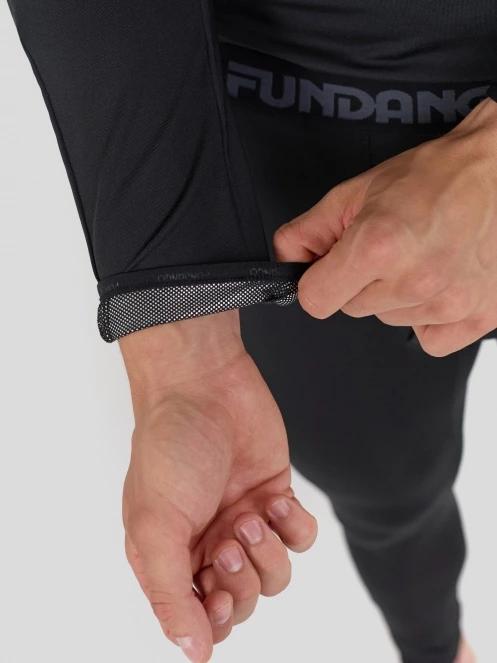 top lenjerie de corp pt. barbati Fundango Novak Baselayer Top negru 7