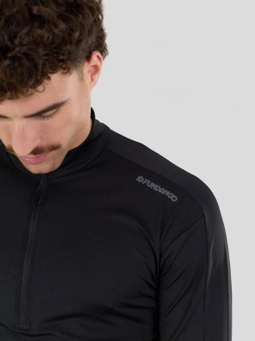 top lenjerie de corp pt. barbati Fundango Novak Baselayer Top negru 8