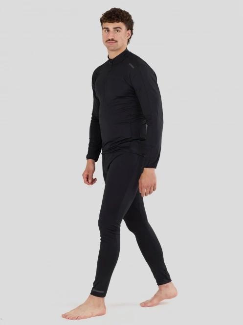 pantaloni de corp pt. barbati Fundango Nero Baselayer Pants negru 4