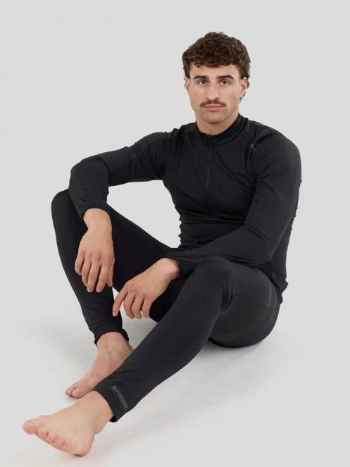 pantaloni de corp pt. barbati Fundango Nero Baselayer Pants negru 5