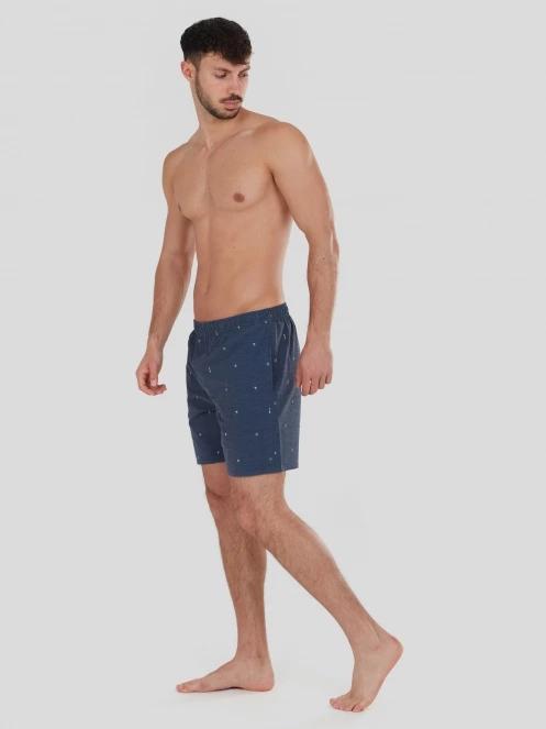 boardshort pt. barbati Fundango Bono Print Boardshorts albastru inchis 4