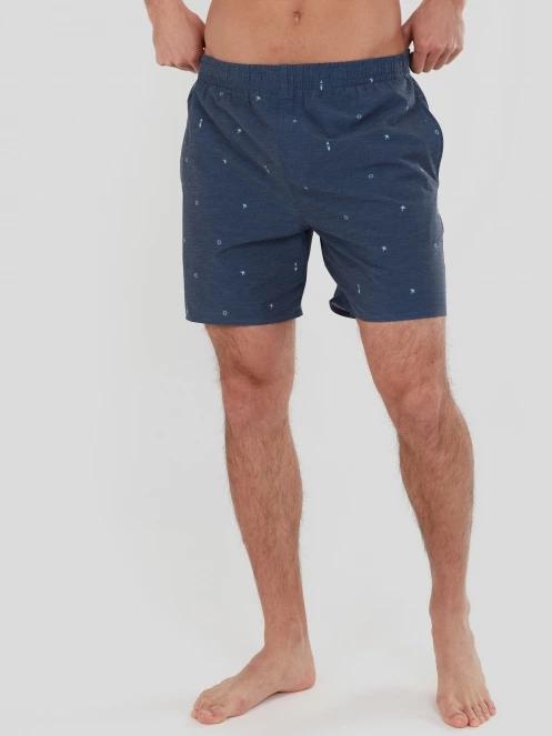 boardshort pt. barbati Fundango Bono Print Boardshorts albastru inchis 5