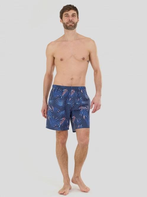 boardshort pt. barbati Fundango Bono Print Boardshorts albastru inchis 4