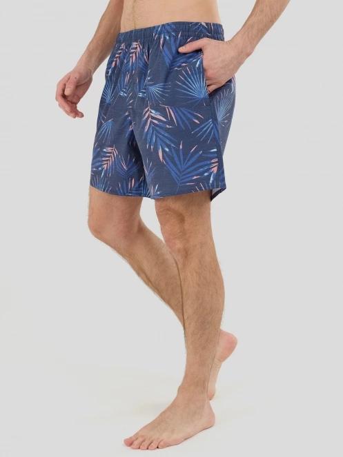 boardshort pt. barbati Fundango Bono Print Boardshorts albastru inchis 5