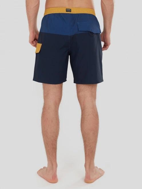 boardshort pt. barbati Fundango Salimu Boardshorts albastru inchis 3