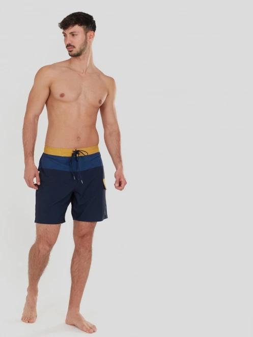 boardshort pt. barbati Fundango Salimu Boardshorts albastru inchis 4