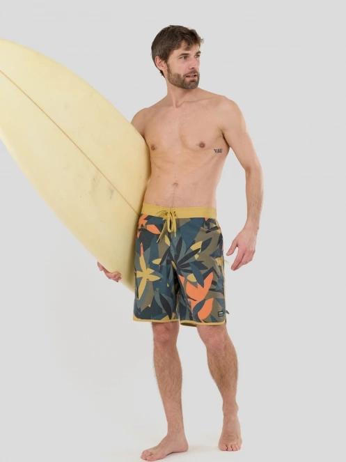 boardshort pt. barbati Fundango Neal Boardshorts galben 4
