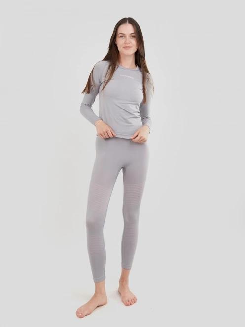 set de lenjerie de corp pt. femei Fundango Seamless Baselayer Set gri 5