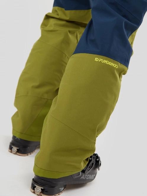 pantaloni de schi pt. barbati Fundango Teak Pants oliv 7