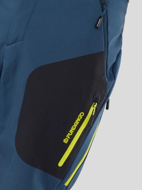 pantaloni de drumetie pt. barbati Fundango Akira Softshell Pants albastru 6