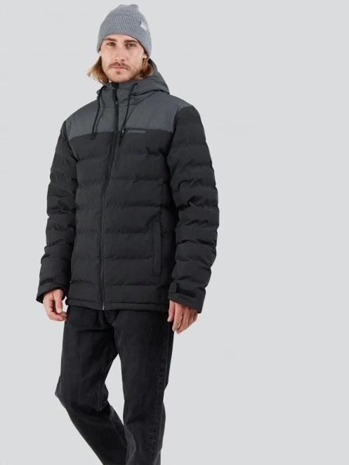 geaca matlasata de tranzitie pt. barbati Fundango Passat Padded Jacket negru 5