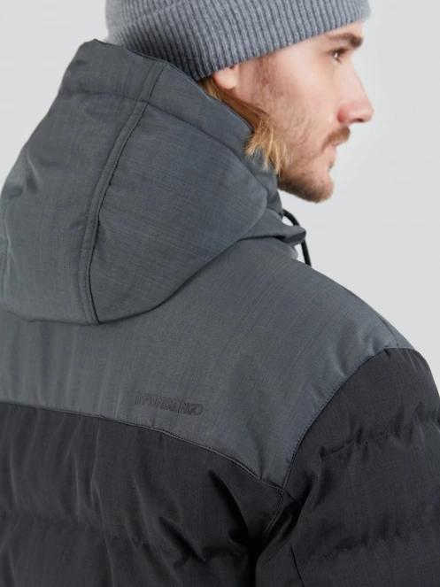 geaca matlasata de tranzitie pt. barbati Fundango Passat Padded Jacket negru 6