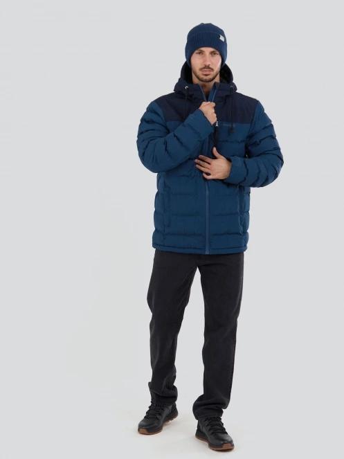geaca matlasata de tranzitie pt. barbati Fundango Passat Padded Jacket albastru 4