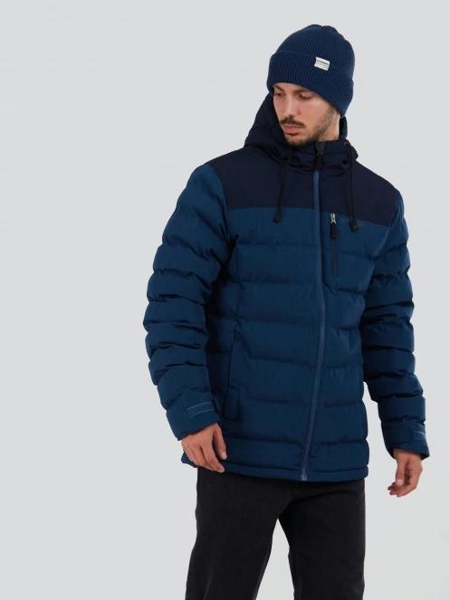 geaca matlasata de tranzitie pt. barbati Fundango Passat Padded Jacket albastru 5